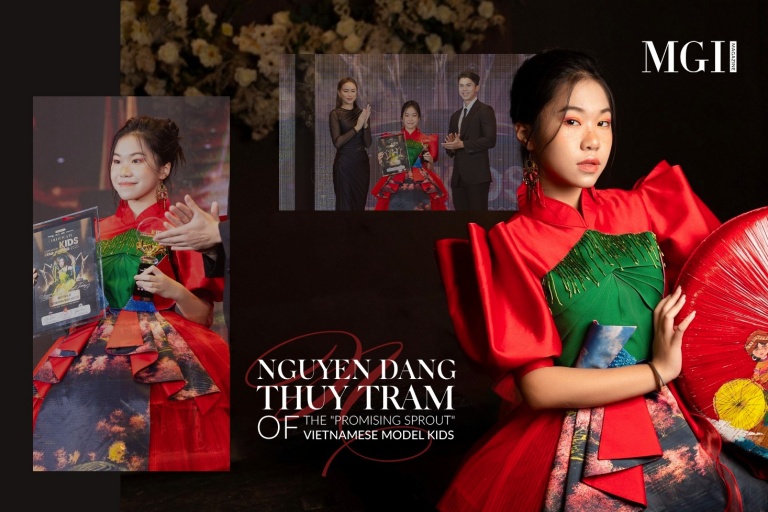 Nguyen Dang Thuy Tram – A promising “sprout” among Vietnamese child models